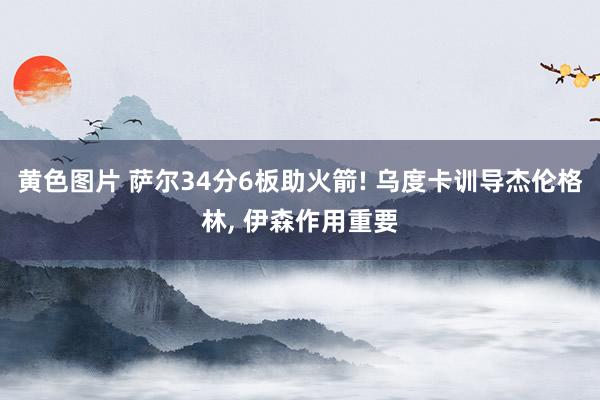黄色图片 萨尔34分6板助火箭! 乌度卡训导杰伦格林, 伊森作用重要